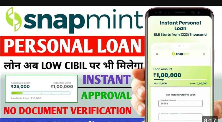 snapmint personal loan apply o