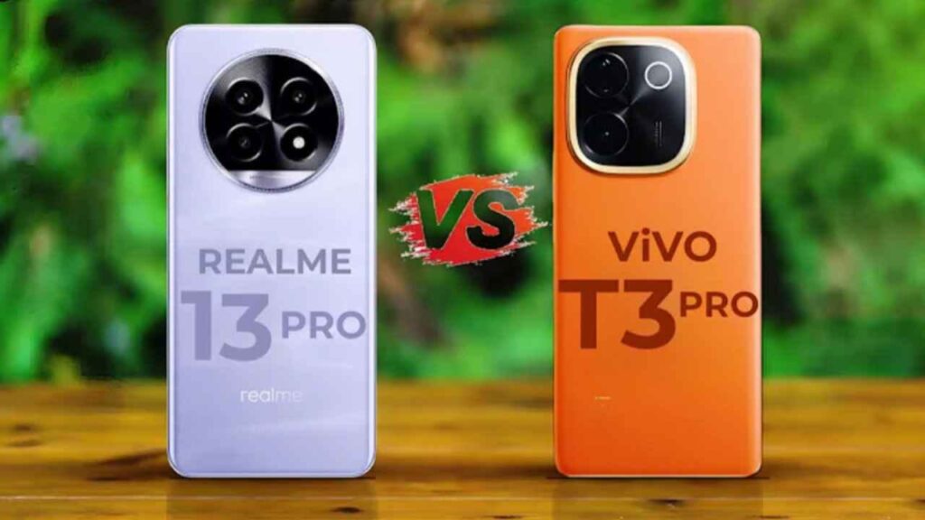 Comparing Realme 13+ and Vivo T3 Pro